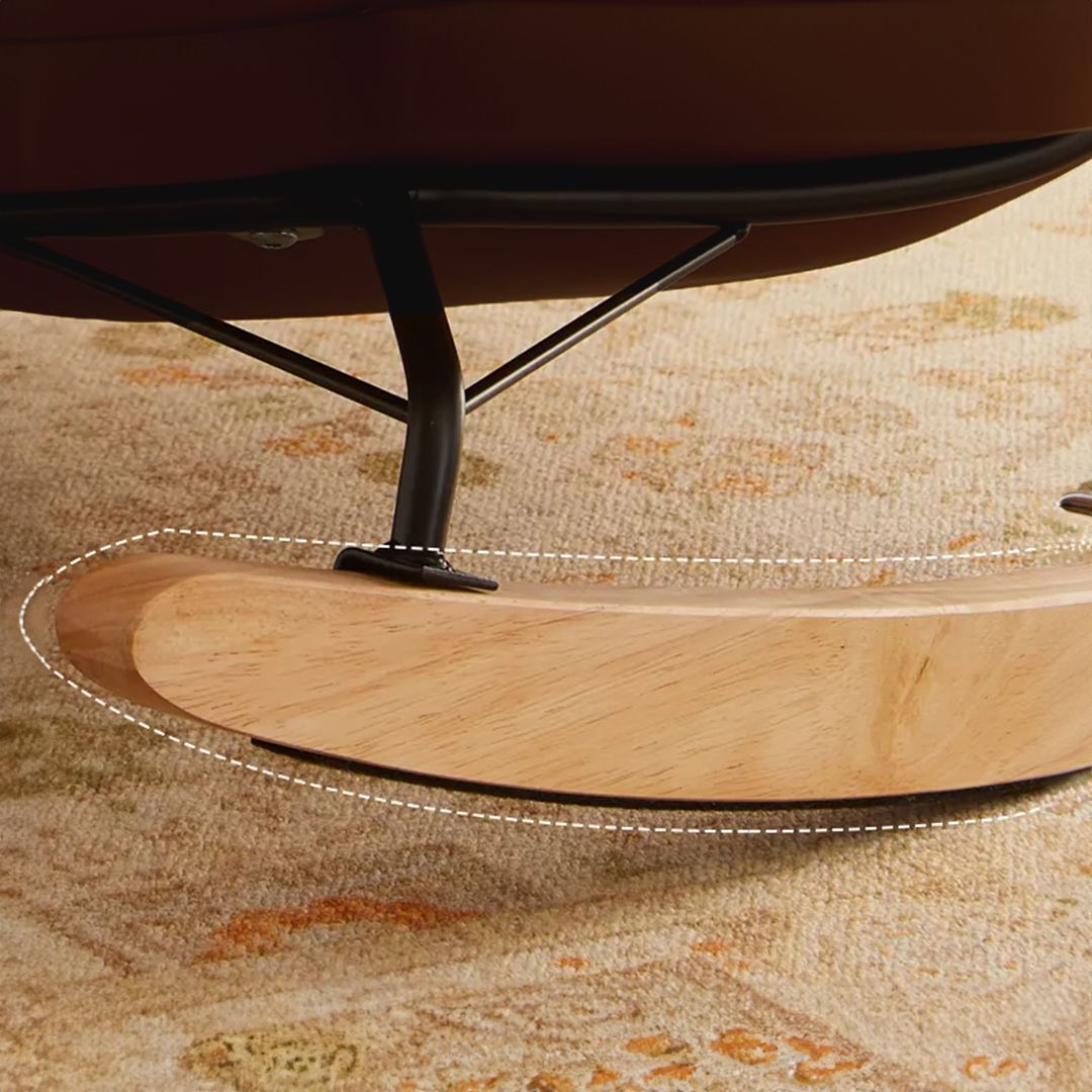 كرسي هزاز للاسترخاء مع مسند للقدمين - 11