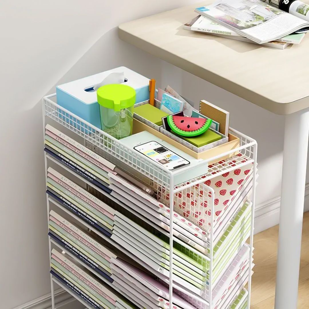 Metal Book Storage Cart product thumbnail 9