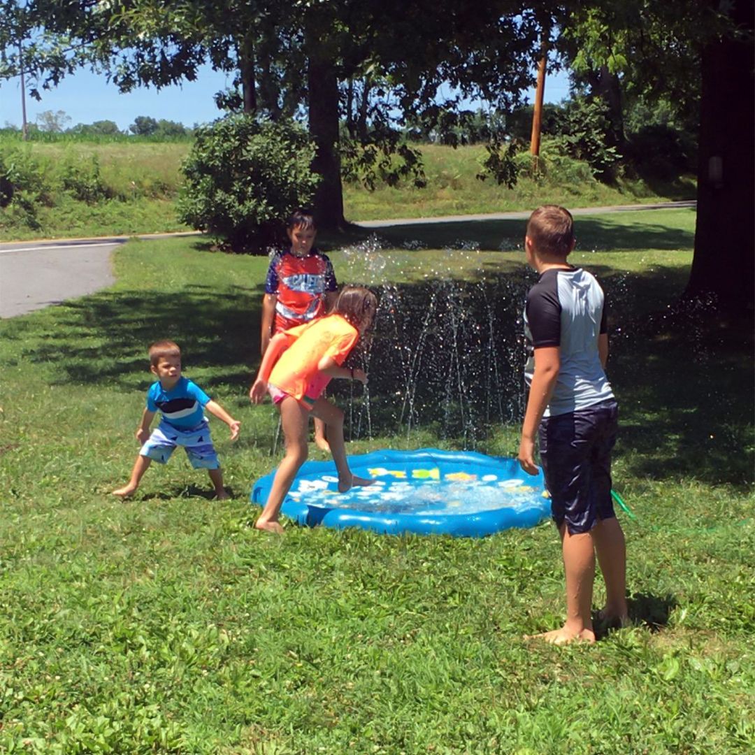 بركة سبلاش مع مرشات للأطفال - 6