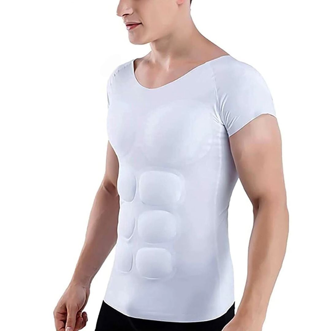 بلوزة بعضلات وهمية للرجال	 - 5