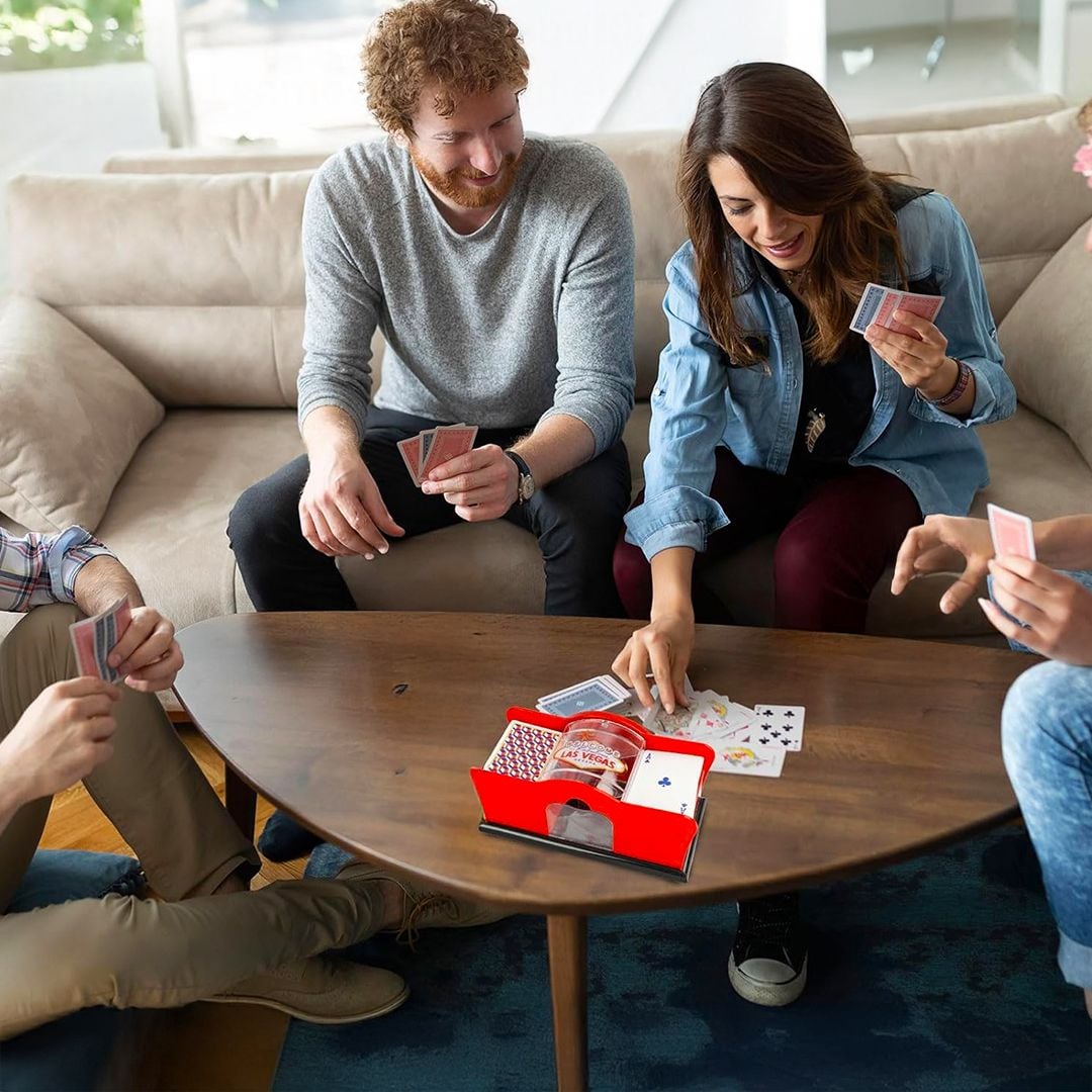 جهاز أوتوماتيكي لخلط اوراق اللعب - 4