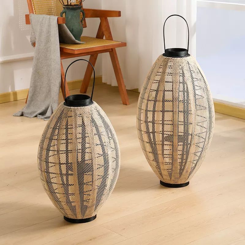 Wooden Candle Lantern Set product thumbnail 3