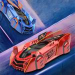 سيارة سباق مع جهاز ليزر للتحكم عن بعد - 6