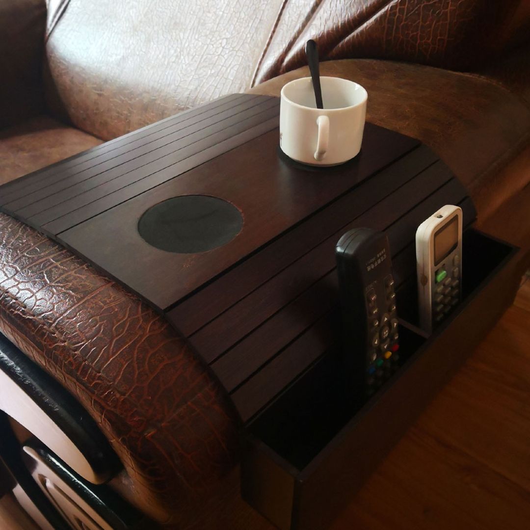 Wooden Folding Portable Sofa Tray product thumbnail 2