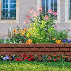 ديكور سياج الحديقة البلاستيكي - 3