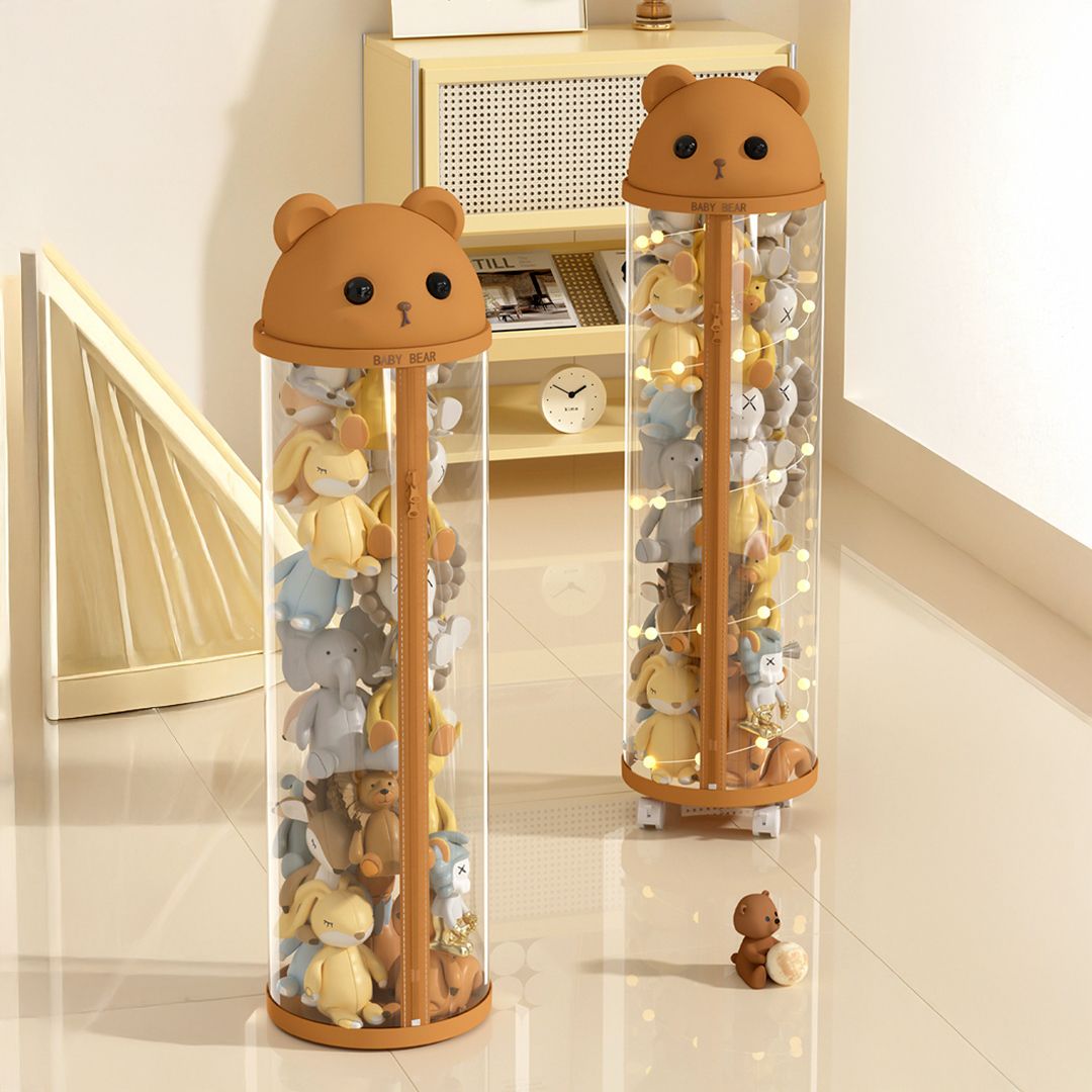 Bear-Shaped Toy Organizer