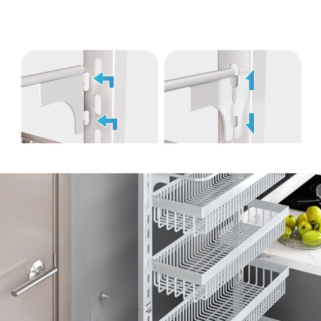 سلات تعليق لتنظيم ادوات المطبخ - 8