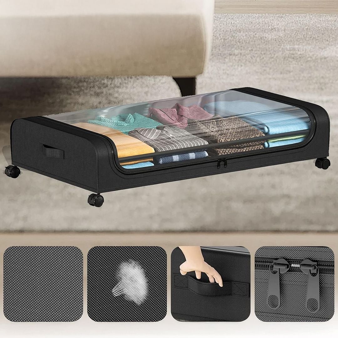 Portable Storage Box with Wheels product thumbnail 2