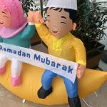 مُجسم الهلال المضيء القابل للنفخ - 12