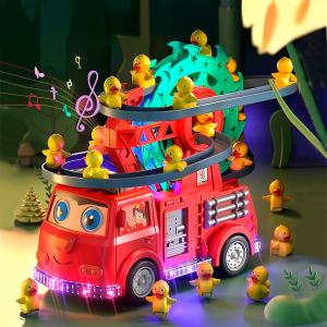 لعبة سيارة الإطفاء مع البطات للأطفال - 1