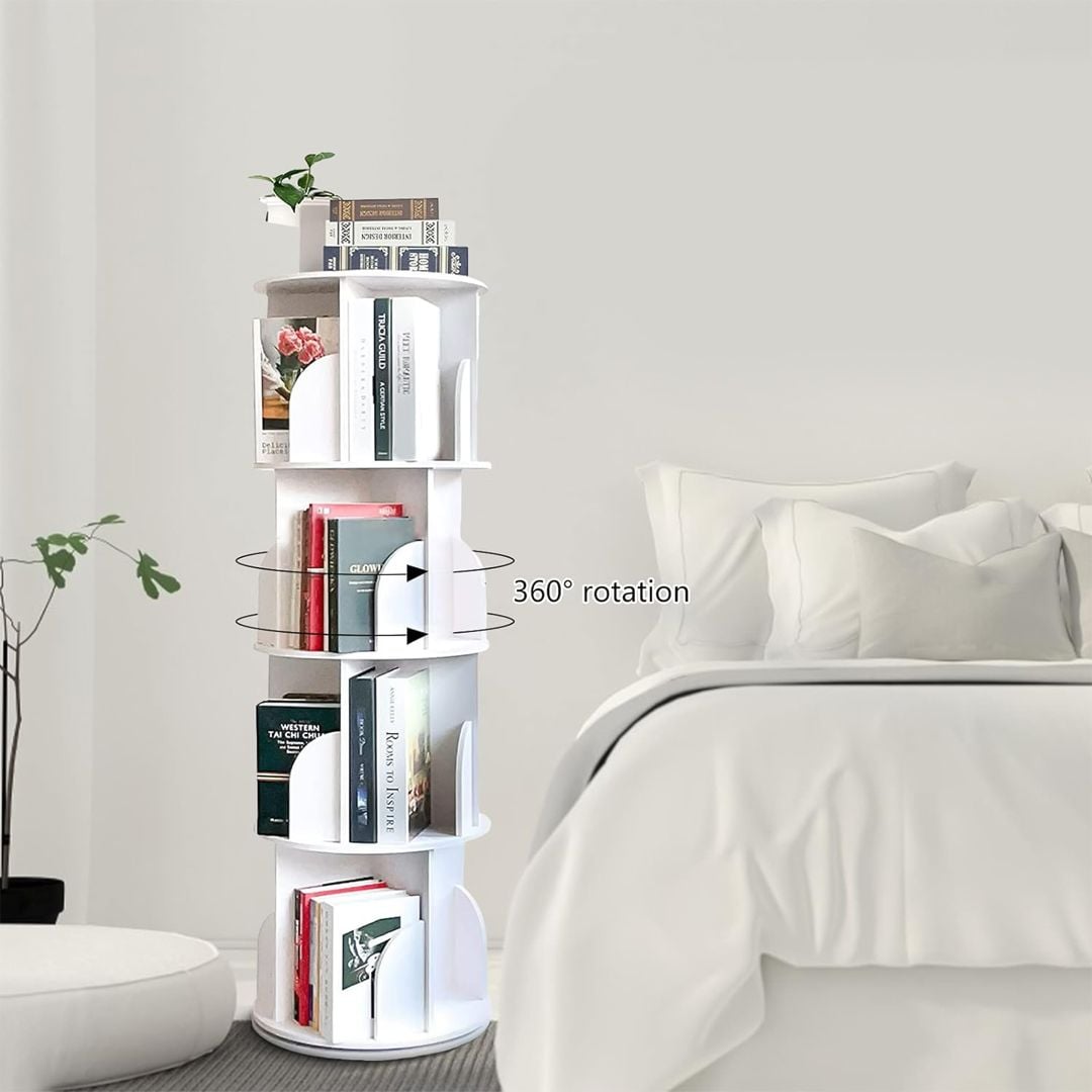 Wooden Library with Swivel Base 4 Layers product thumbnail 5