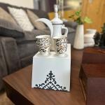 طقم تقديم القهوة العربية و الضيافة من روح - 7