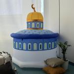 مسجد قبة الصخرة القابل للنفخ - 5