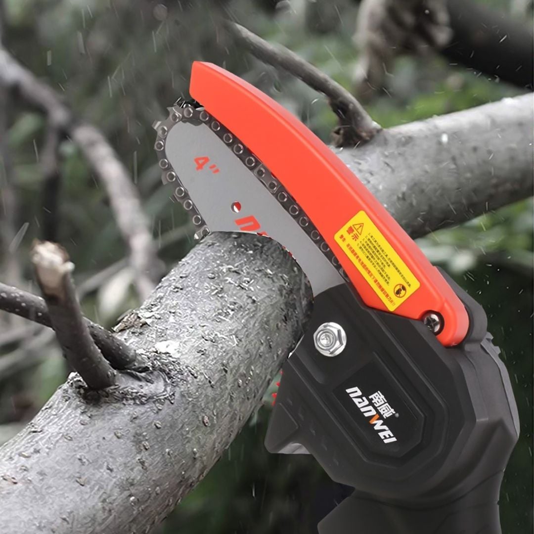 Cordless Handheld Chainsaw - 4 Inch