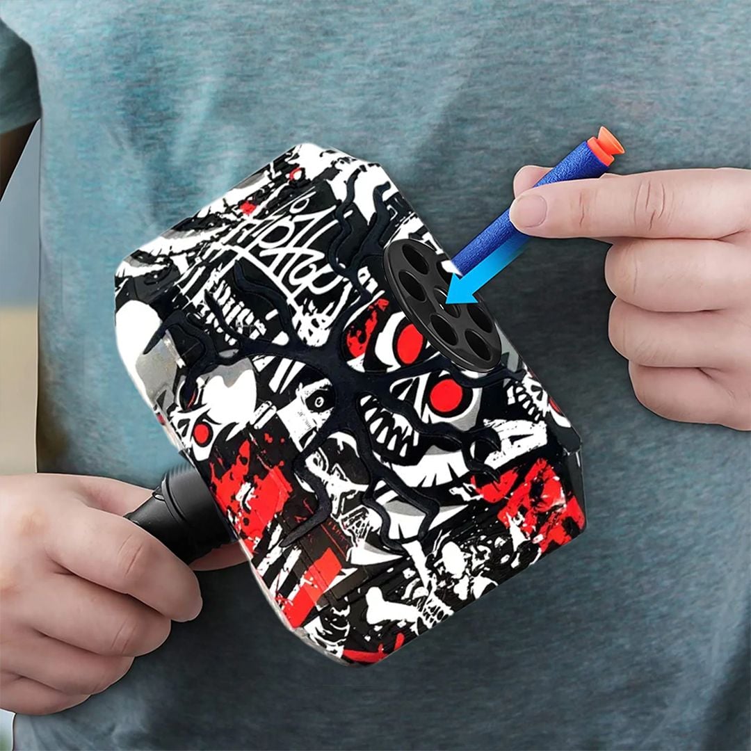 Thor's Super Hammer For Kids With 6 Bullets product thumbnail 9