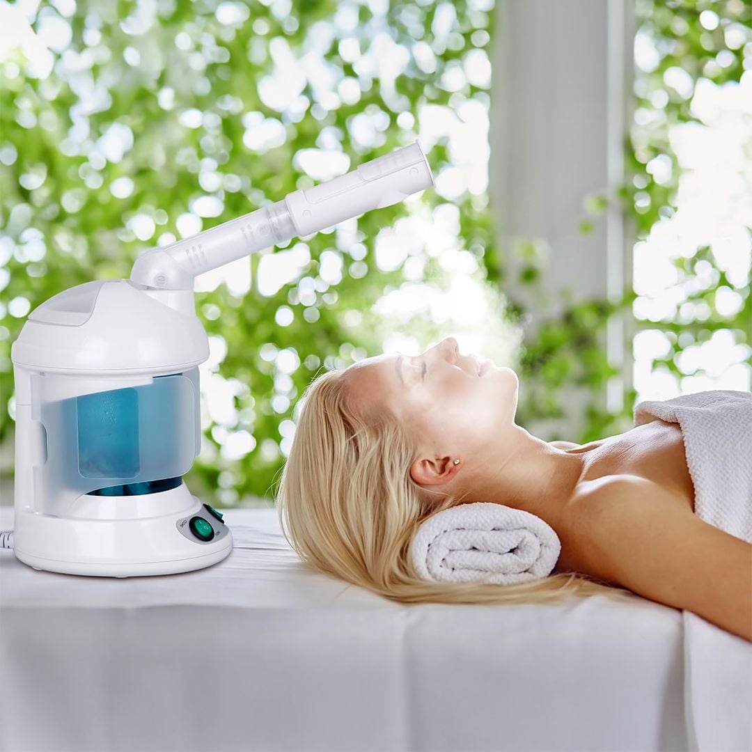 جهاز البخار مع قبعة حرارية للشعر - 14