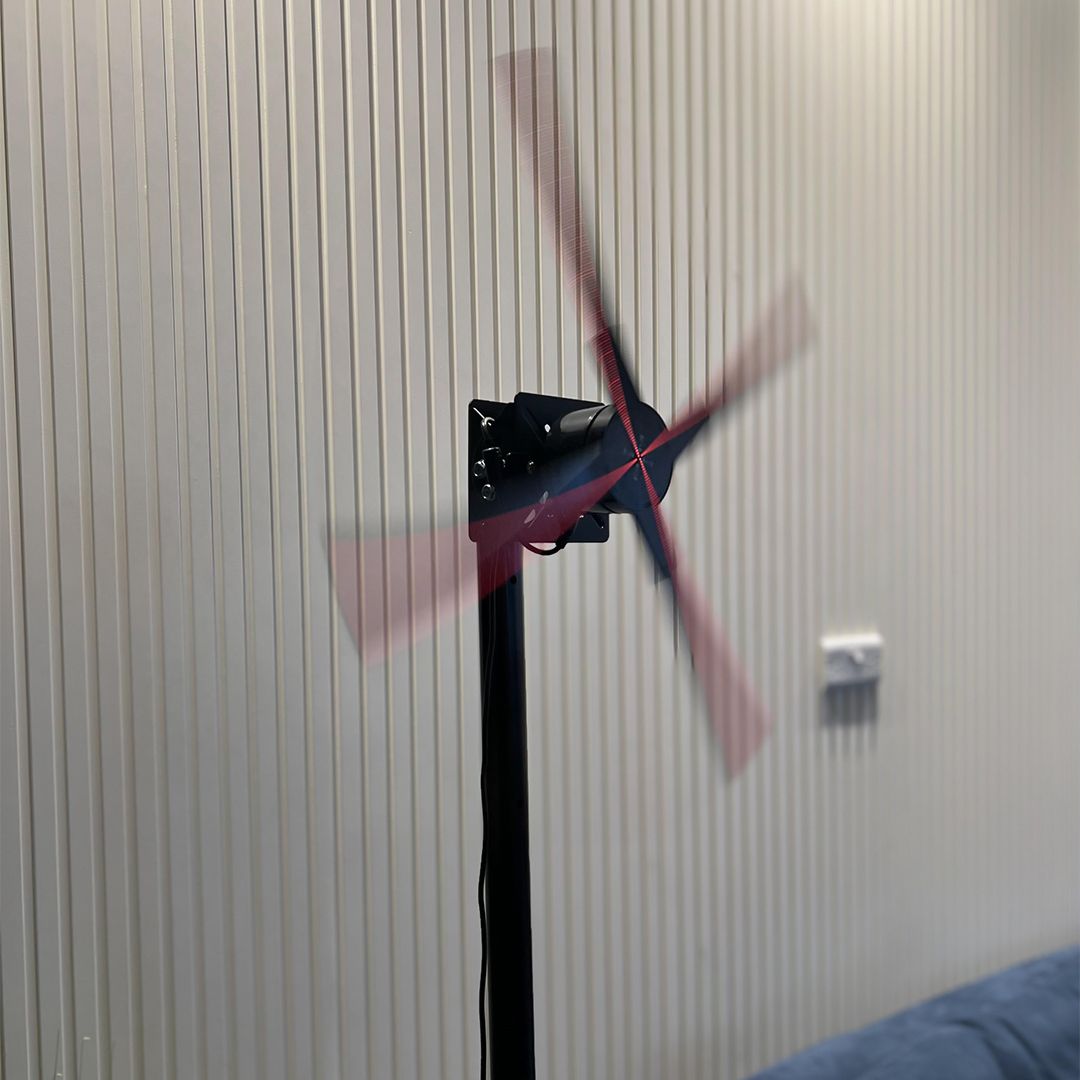 جهاز عرض هولوجرام 52 سم مع ستاند - 6