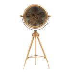 Golden Gear Art Table Clock - 8