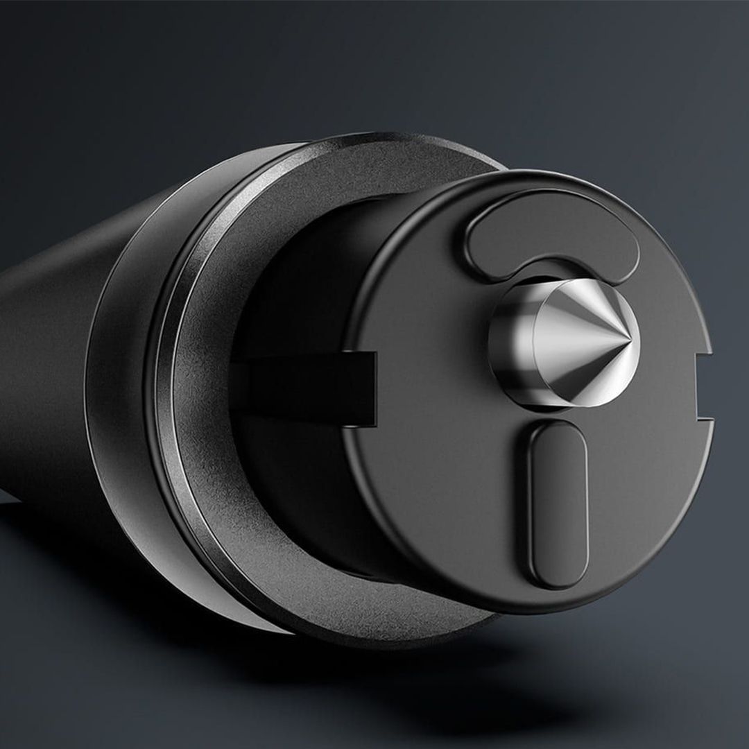  أداة السلامة لكسر زجاج السيارة  - 5