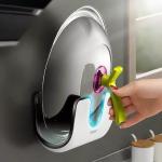 حامل أغطية الطناجر المُعلق - 4