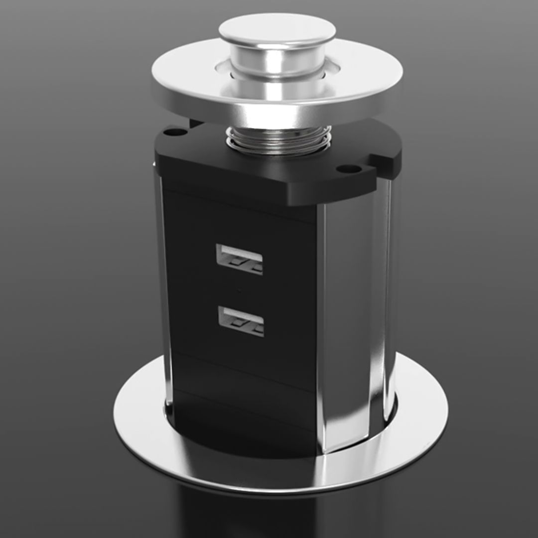 Tabletop pop up Socket Quintuple Type-G product thumbnail 8