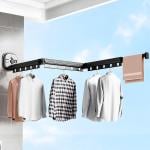 منشر معدني لتعليق الملابس قابل للطي