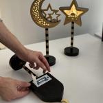 مجموعة ديكورات العيد الخشبية بإضاءة ليد - 14