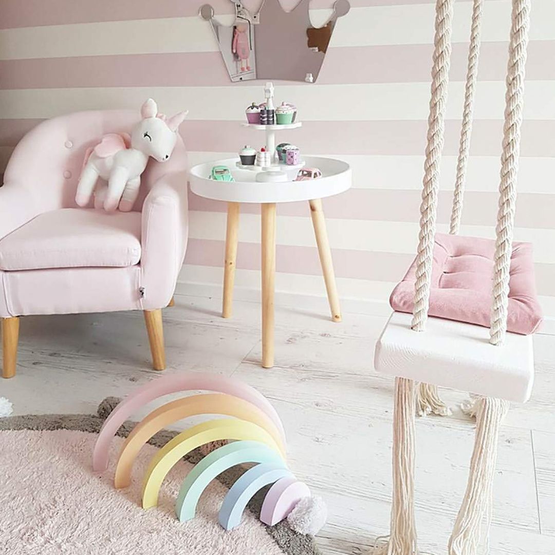 Children's wooden swing product thumbnail 4