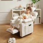 ريكلاينر مكتبي فاخر مع عجلات - 4