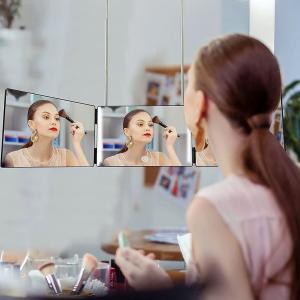 مرآة ثلاثية الجوانب قابلة للطي والتعليق - 2