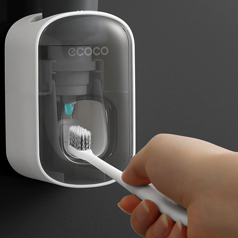Toothpaste Dispenser with Magnetic Toothbrush Holder product thumbnail 6