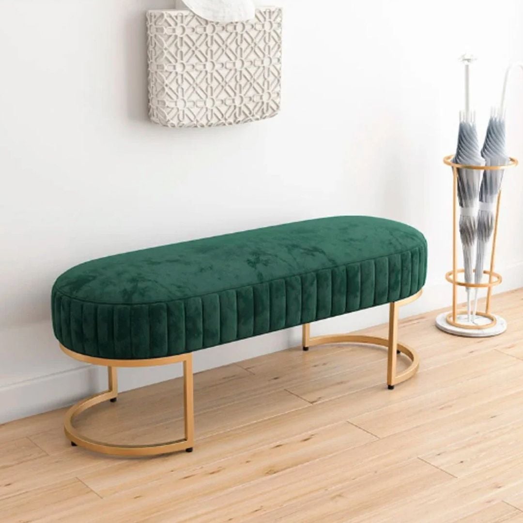 Luxurious Velvet Seat
