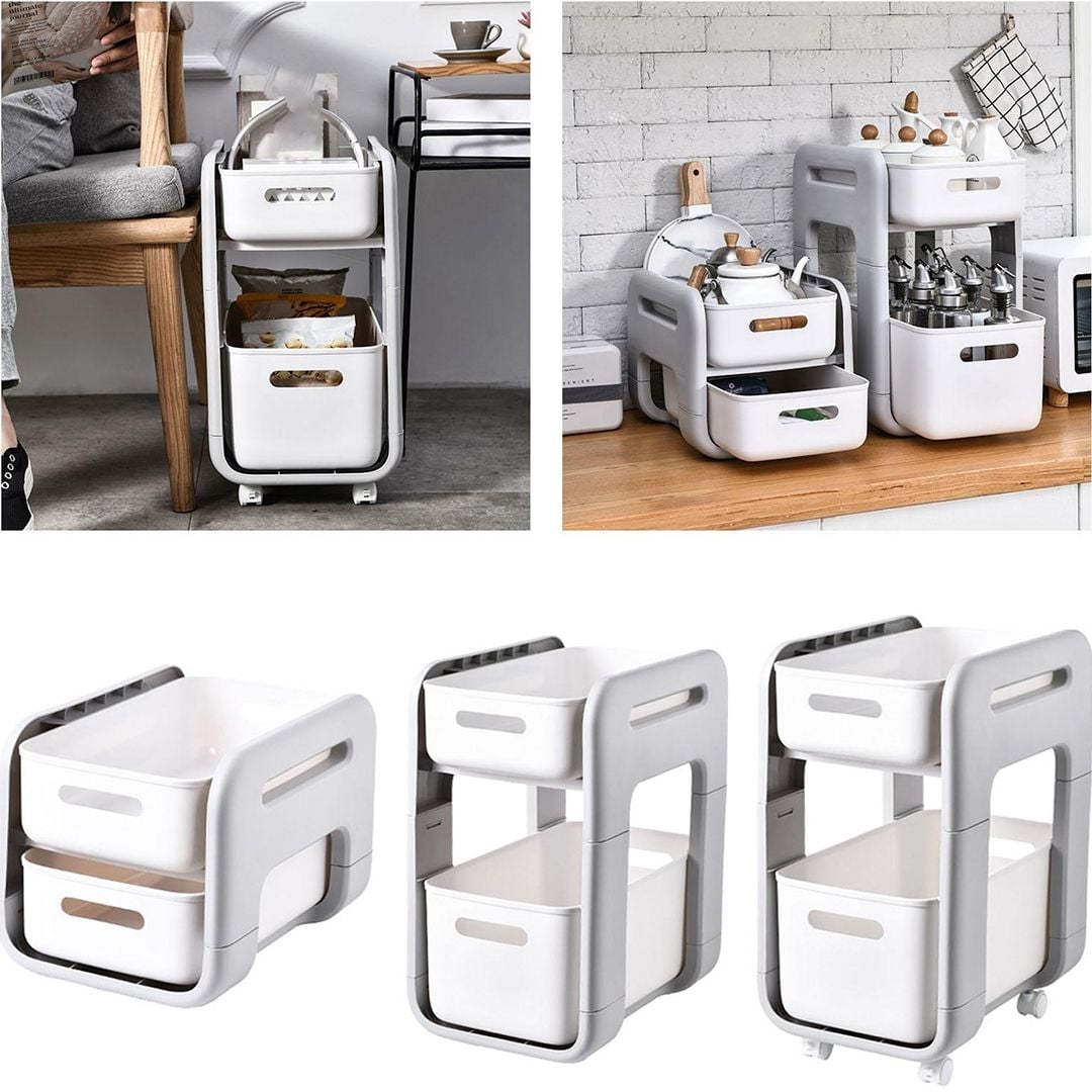Kitchen Storage Rack With Wheels product thumbnail 10