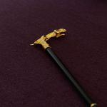 Leopard Handle Walking Stick - 26