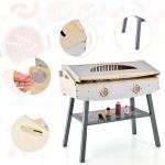 عدة ومنقل الشواء الخشبي للأطفال - 8