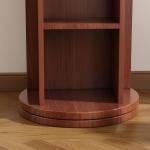 مرآة طولية مع رفوف تخزين خلفية مدمجة - 8