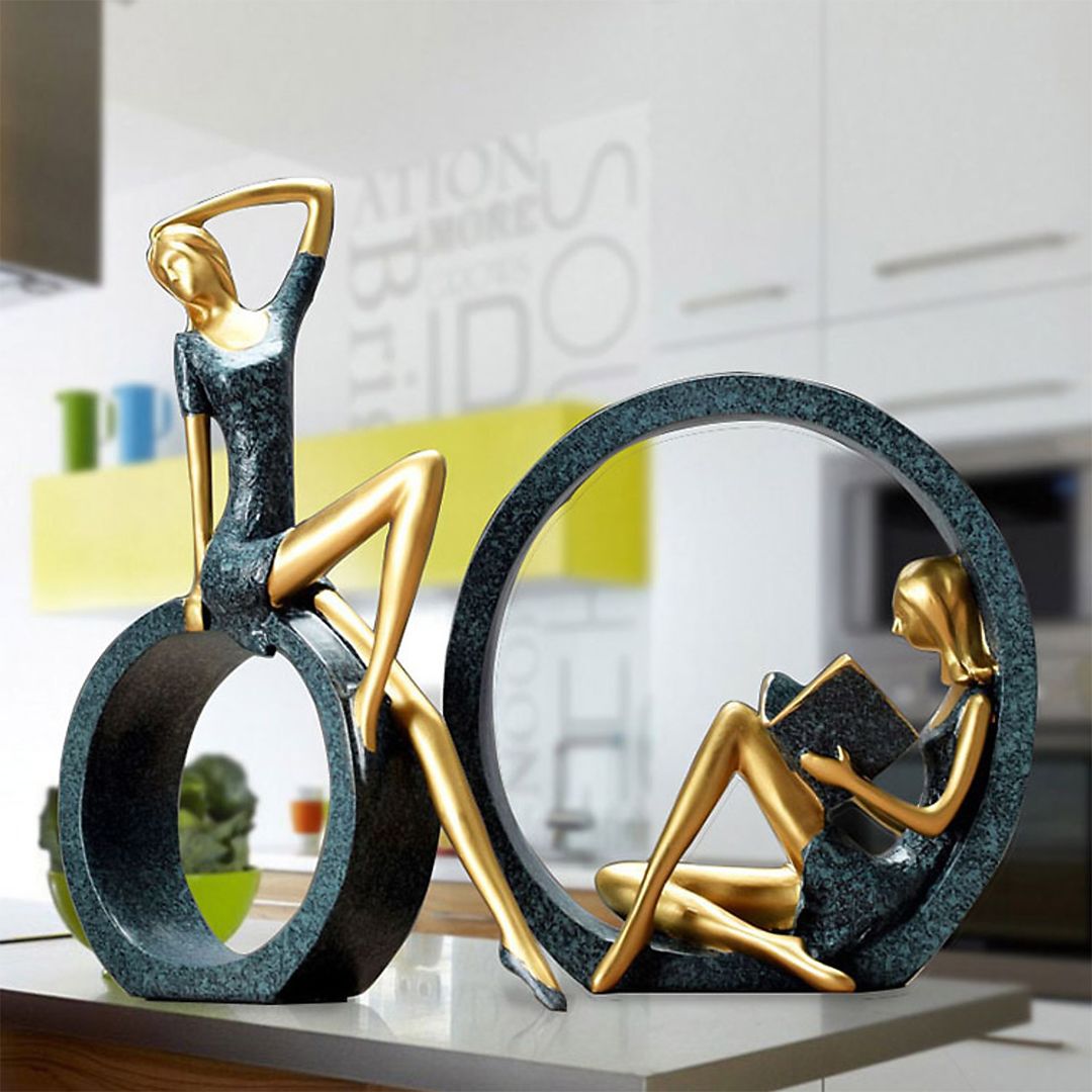 Yoga and Reading Decor Figurines product thumbnail 3