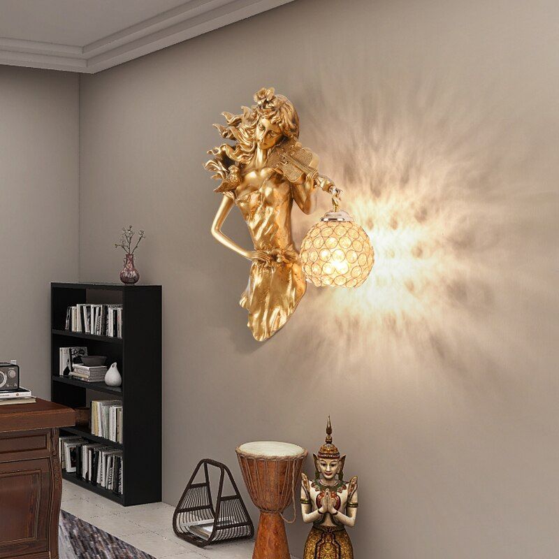 Hanging violinist lamp product thumbnail 3