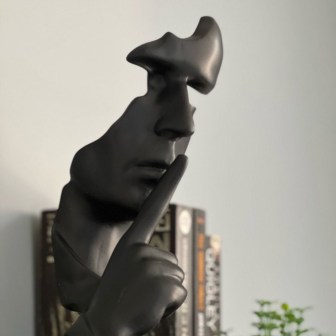 Silence is Gold Thinker Statue product thumbnail 13