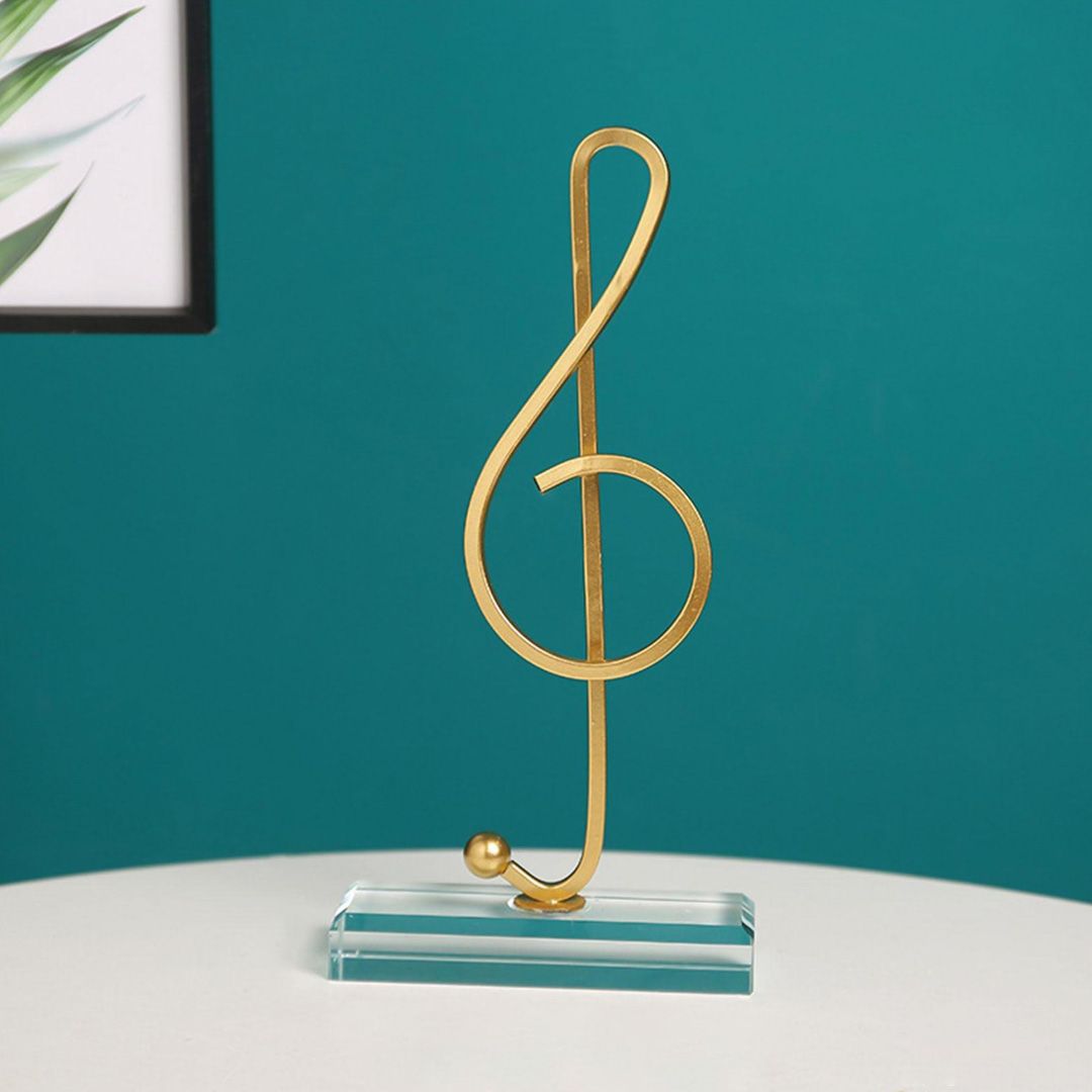  ديكور النوتات الموسيقية بقاعدة كريستال - 8