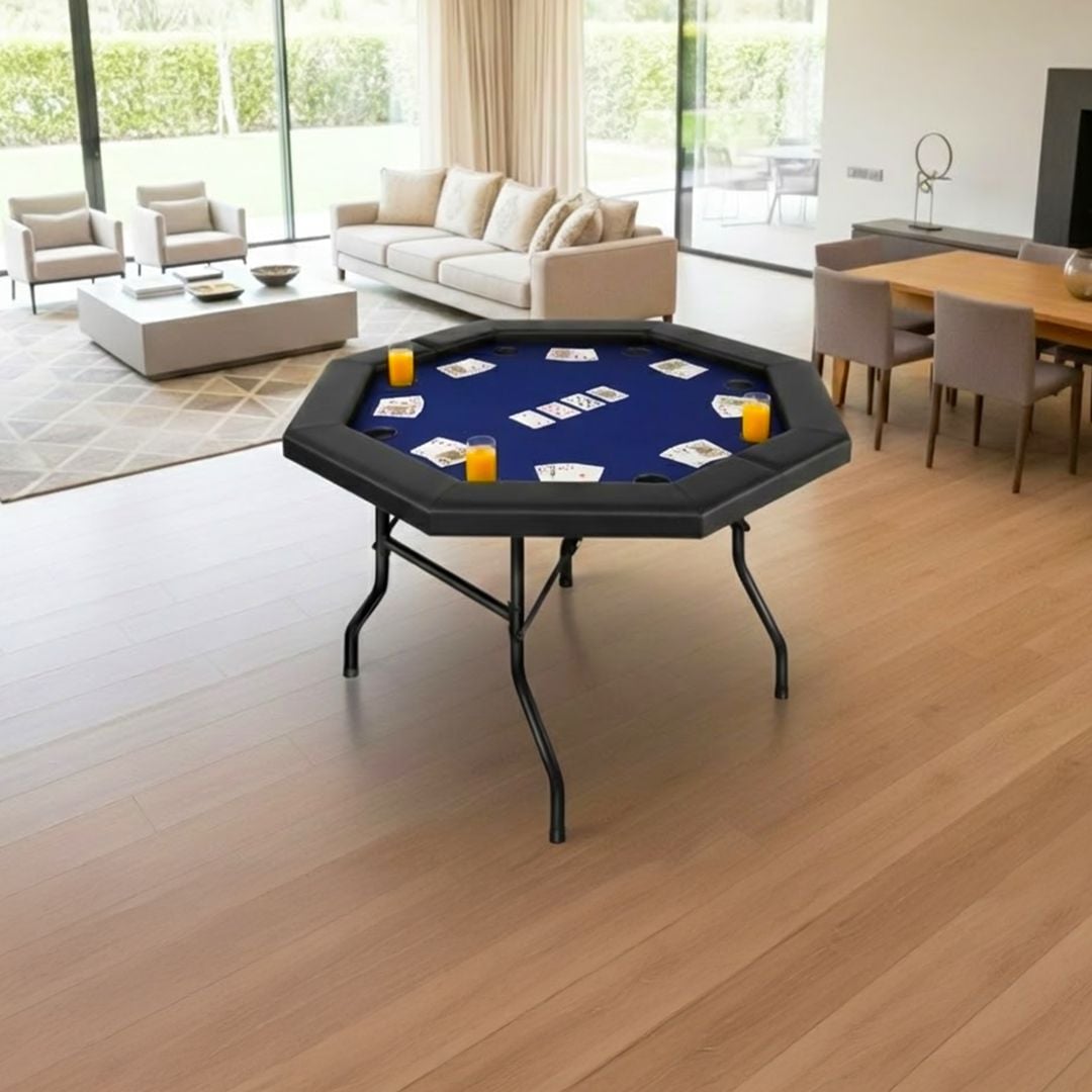 Foldable Card Game Table for Home & Gatherings - 3
