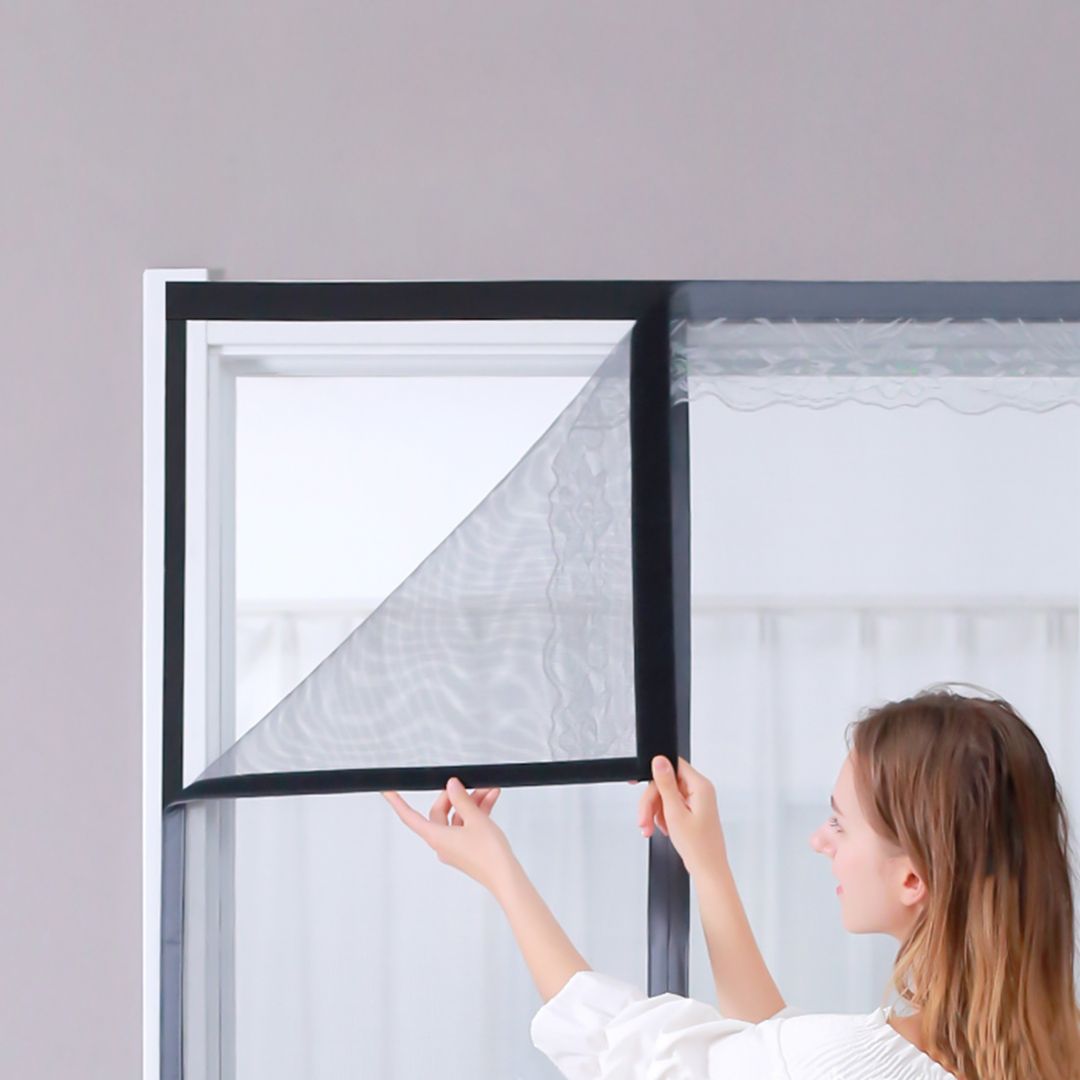 ستارة باب مغناطيسية لطرد الحشرات - 7