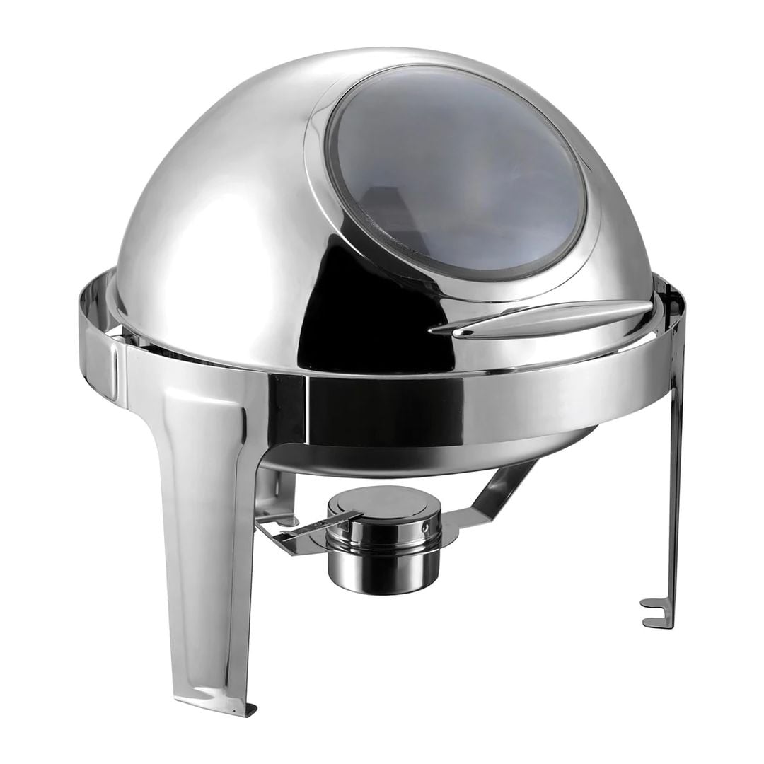 موقد بوفيه مُستدير ستانلس ستيل - 9