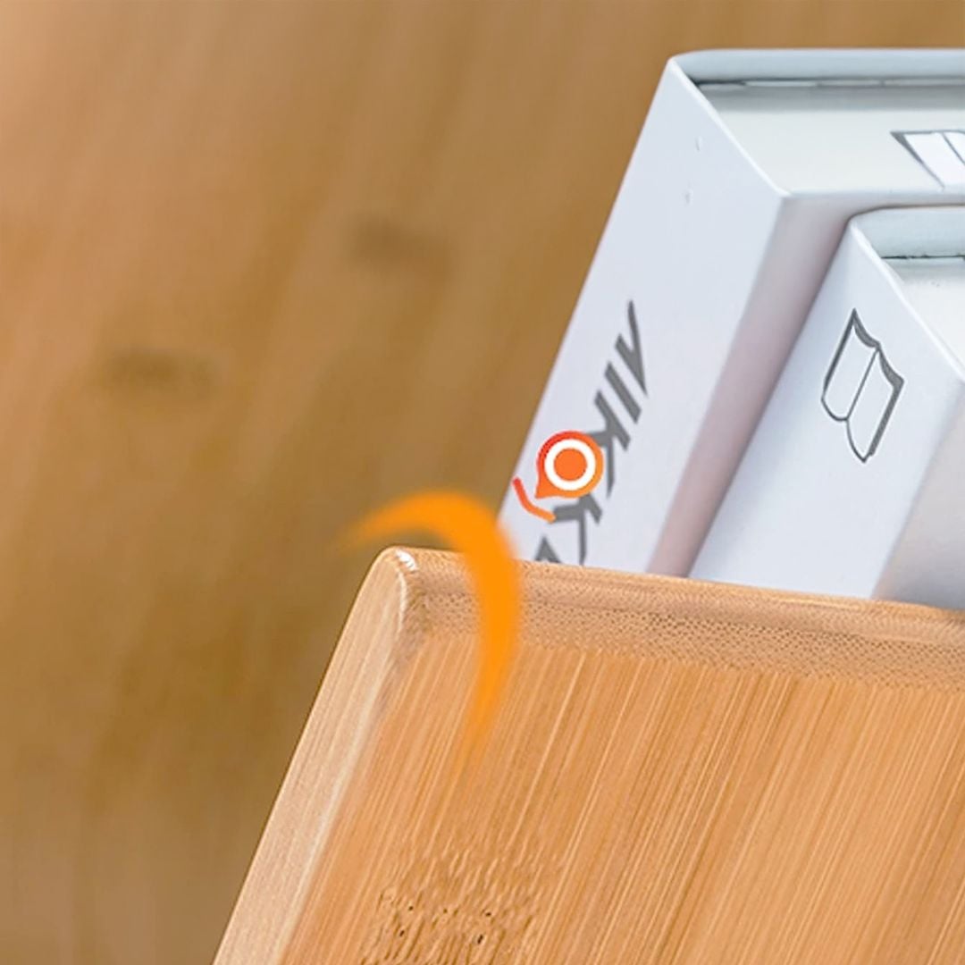 رفوف خيزران أرضية للكتب - 6