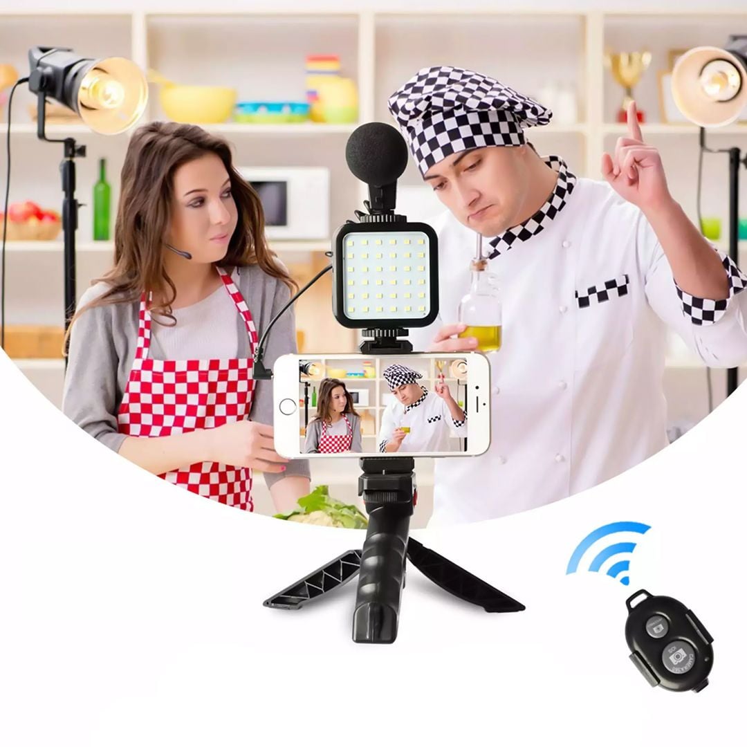 Vlogging Tripod Kit with Microphone product thumbnail 13