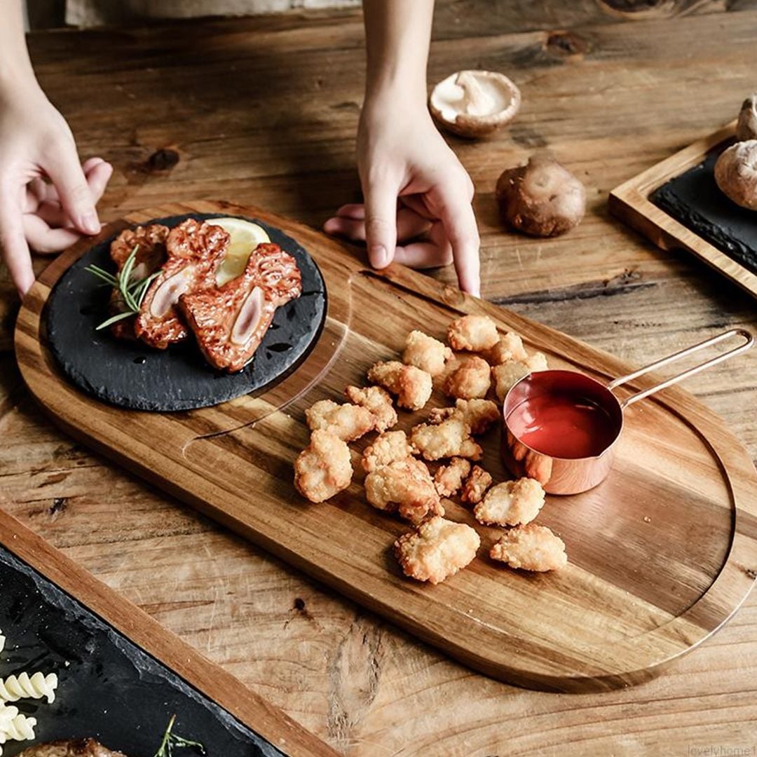 Steak Serving Board with Slate Stone product thumbnail 10