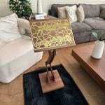 حامل المصحف الفاخر بلمسة أكريليك ذهبية من روح - 2