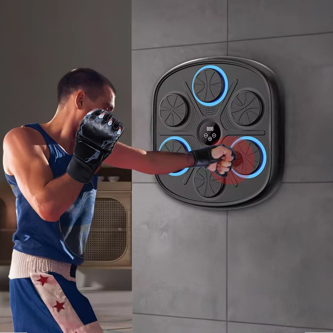 جهاز الملاكمة الإلكتروني مع قفازات - 3