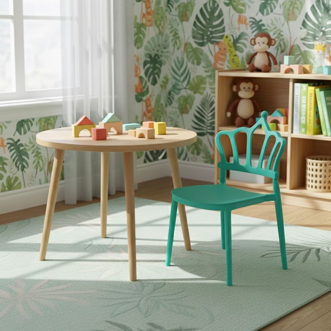 كرسي التاج الملكي للأطفال - 12