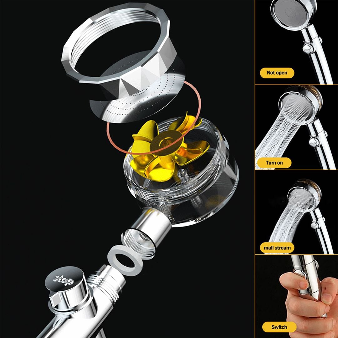 رأس دوش مع مروحة - 11